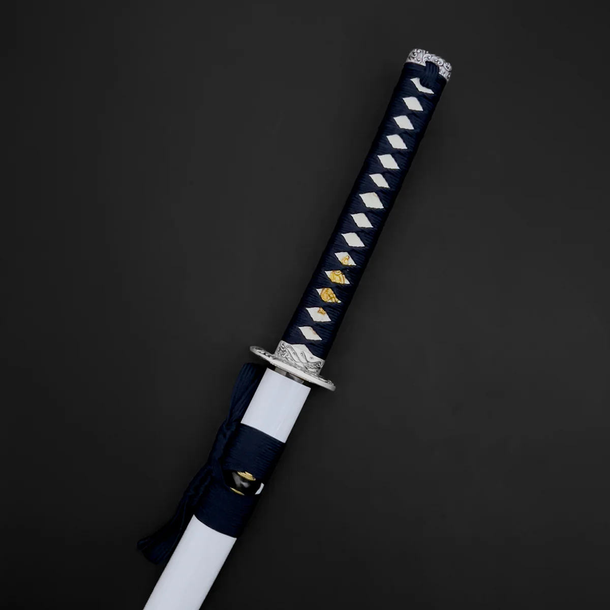 Musha White "Watatsumi" Katana - Image 5