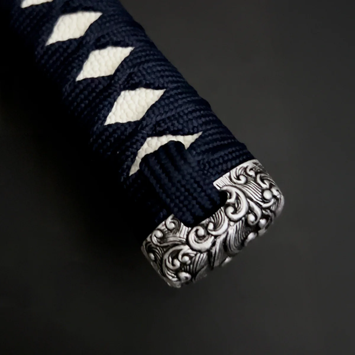 Musha White "Watatsumi" Katana - Image 9